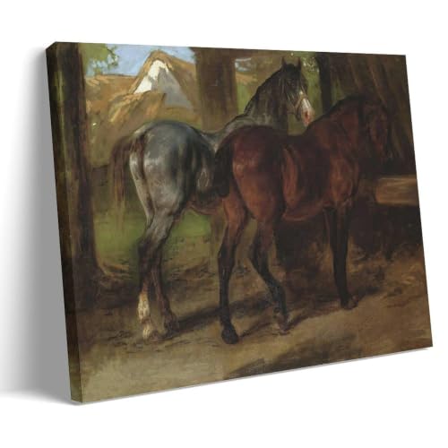 Toile Chevaux Rosa Bonheur pour Sublimer un Mur Vide de Chambre