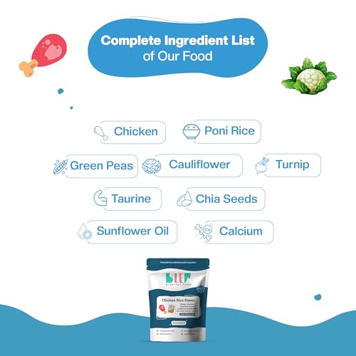 Image of BLEP Chicken Rice Natural Dog Food 2.1Kg (7 Pack of 300g) | Zero Preservatives|Aids Joint Health & Digestion|Collagen Rich| Human Grade, Natural Wet Dog Food|Ideal for All Breeds