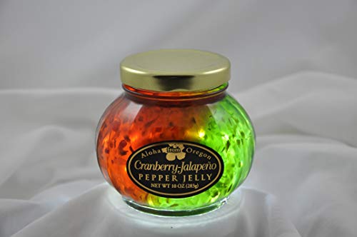 Aloha From Oregon Cranberry and JalapeÃ±o Split Pepper Jelly