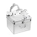 3.5X Magnification Binocular Loupes with 5W Head Lamp Brightness Spot Ajustable High Intensity Operation Chargeable White with Aluminum Box