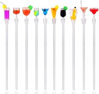 NiCWhite Cocktail Stirrers Swizzle Sticks