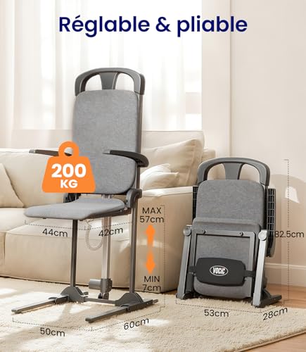 VOCIC AX15 Fauteuil releveur électrique 200 kg, Robuste et Pliable – vue 2