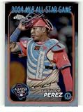 2024 Topps Chrome Update All-Star Game #ASGC-33 Salvador Perez Kansas City Royals MLB Baseball Trading Card