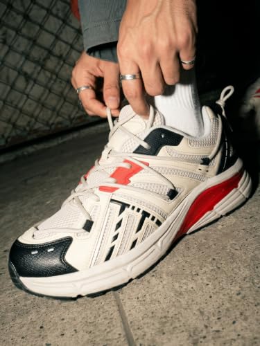 Image of Bacca Bucci x Discovery Vulcan Men's Outdoor Lifestyle Sneakers | Breathable Mesh Upper | Speed Lacing System | Cushioned EVA Midsole