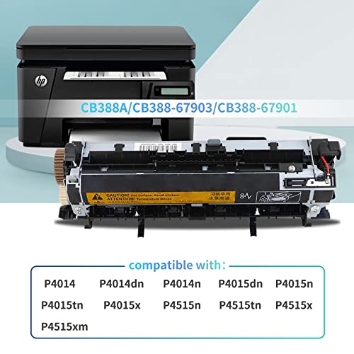 CB388A CB506-67901FuserMaintenance Kit CB388-67903/CB388-67901Maintenance Kit Compatible with hp Laser Jet P4014 P4015 P4515 Fuser110V-CB388A Fuser Maintenance Kit Replace P4515N P4014N P4015X P4515X - Thumbnail 2