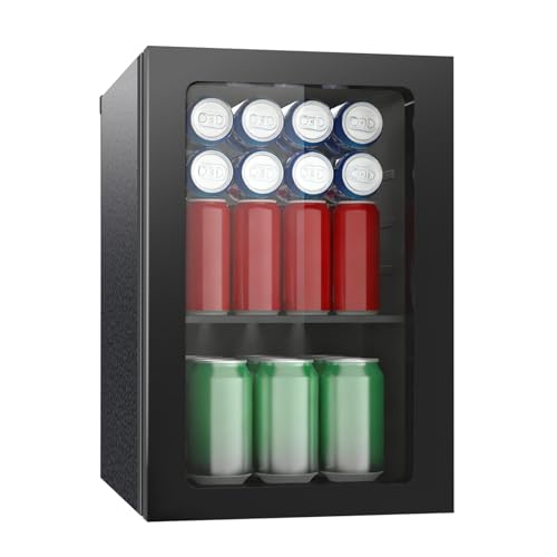 DollarDash Frigorifero per bevande, 24 lattine/20 litri, mini frigorifero con