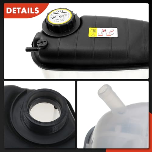 A-Premium Engine Coolant Overflow Recovery Reservoir Tank [W/Cap & Sensor] Compatible with Jaguar F-Type 2014-2021 [3.0L 5.0L], XK 2007-2009 [4.2L], XK XKR 2010-2015 [5.0L], XKR-S 2012-2015 [5.0L] by A-Premium - Used condition - Image 8