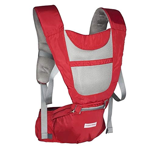 Canguru Ergonômico 6x1 Vermelho, Importway, multi-colored, Tamanho único