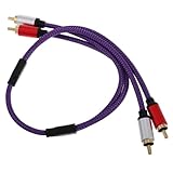 Compatibilité universelle : idéal pour connecter une large gamme d'appareils, notamment des téléviseurs, des ordinateurs, des haut-parleurs et des amplificateurs, câble de caisson de basses, mâle à mâle