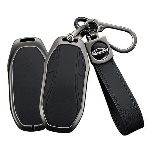 Étui de protection en cuir pour clé à distance MG IM5 IM6 2025 2026 housse noire longue