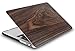 KECC Compatible with MacBook Air 13 inch Case 2025 2024 2023 2022 Release M4 A3240 M3 A3113 M2 A2681 Italian Leather Hard Shell for MacBook Air 13.6 inch + Keyboard Cover, Walnut Wood
