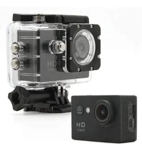 Câmera Ação 1080p HD Filmadora Sports Moto Prova d'água