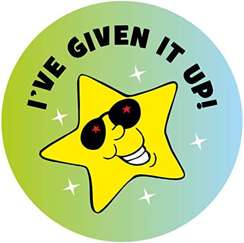 School Stickers Giving Up Dummy Reward Stickers