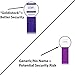 Goldistock Event Wristbands Select Series Deep Purple 500 Count | ¾” Arm Bands | Paper-Like Party Armbands | Wrist Bands