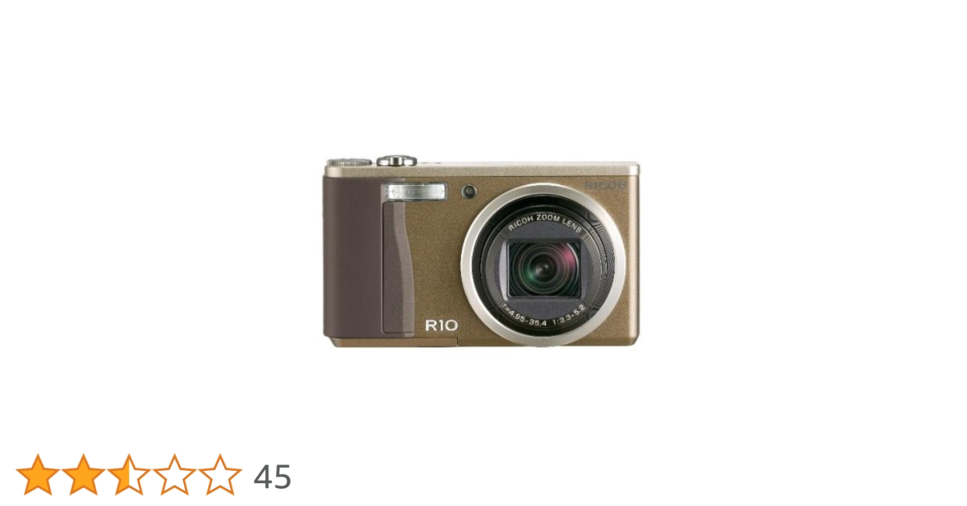 早い者勝ち【人気コンデジ】RICOH R10 ブラウン Amazon | RICOH デジタルカメラ R10 ブラウン R10BN