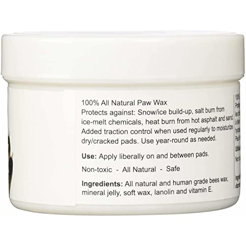 Maxwax Dog Paw Balm - 100% All Natural Paw Balm For Dogs - Lick Safe - Paw Soother For Puppies And Adult Dogs - Wax For Dog Paw Protector - 200G (7 Oz) #TOP4