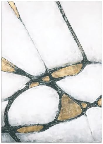 Uttermost Abstract Art In Gold And Black