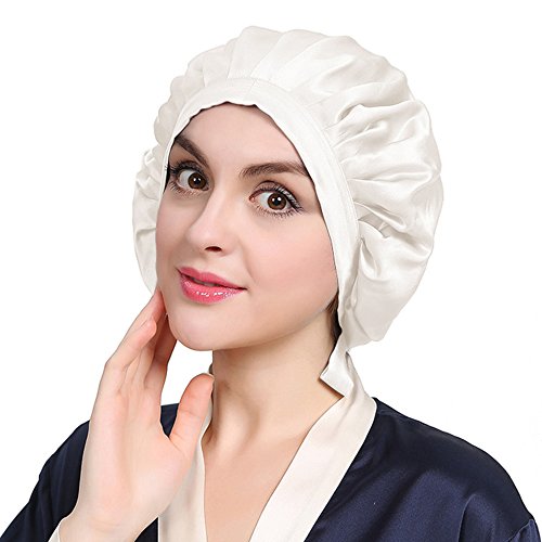 LilySilk Gorro De Dormir De Seda Estilo Sencillo