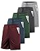 AKAWOOKO 5 Pack Men's Athletic Gym Shorts with Pockets Quick Dry Activewear Workout Running Shorts for Men