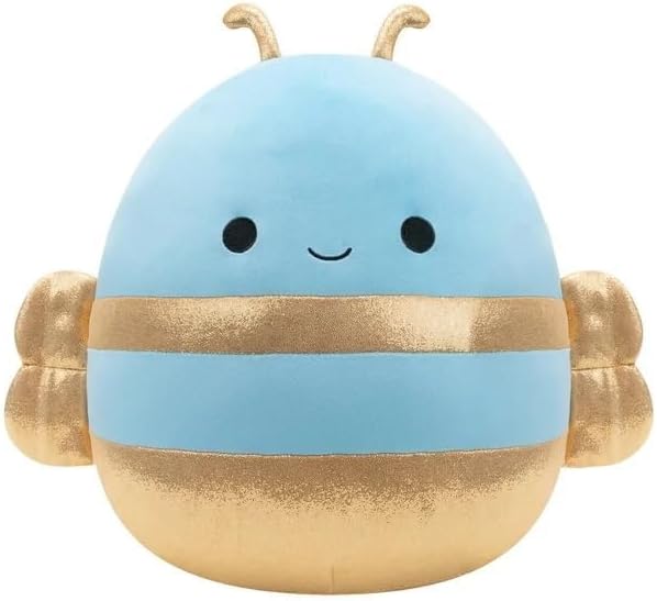 Squishmallows Official Kellytoy Plush Toy (14 Inch, Queen Bee)