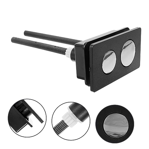 BESTonZON Botão Do Tanque Do Banheiro Empurre o Botão De Descarga Botões De Tanque De Banheiro Kit D