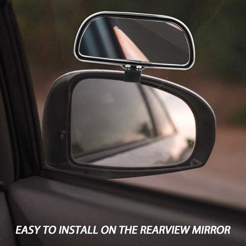Espejo retrovisor gran angular coche autobús visión clara accesorio seguridad 5
