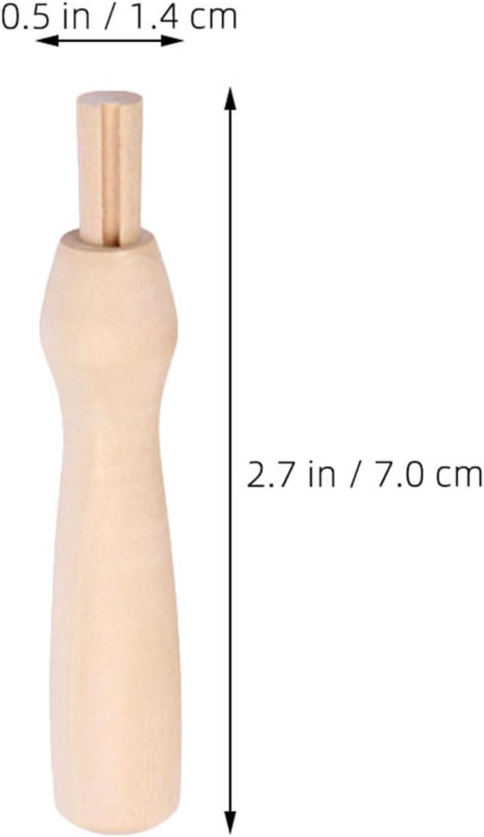 18pcs Ergonomic Needle Felting Tool Handle for Cross Stitch Projects