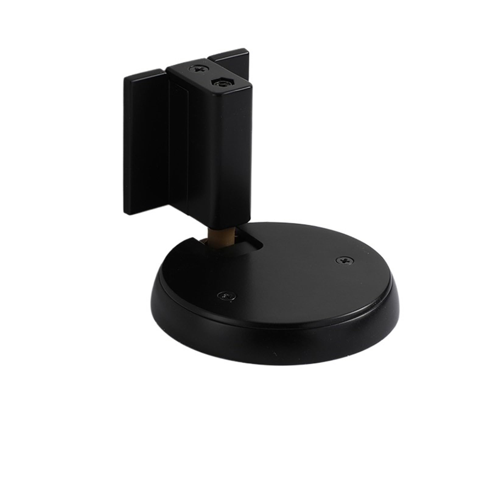 Door Stop Non-Punch Door Stop Water-Proof Zinc Alloy Stopper Holders Nail-Free Mechanical Doorstop Furniture(A - Black)