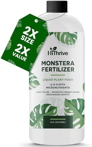 Monstera Plant Food for Healthy Growth and Glossy Leaves, 16oz