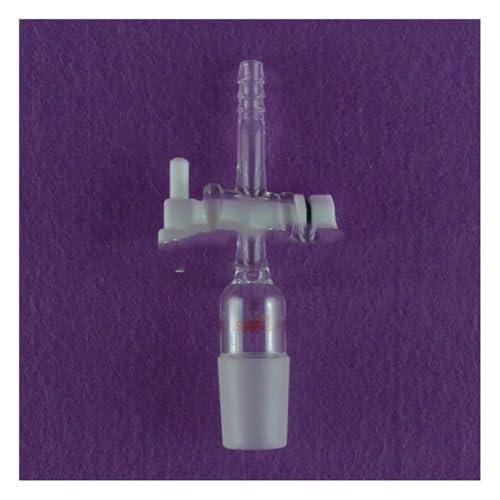 Adaptateur vanne PTFE 24/29 pour verre de laboratoire et fournitures