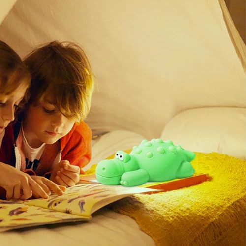 Lampe de chevet en silicone rechargeable USB pour table de nuit