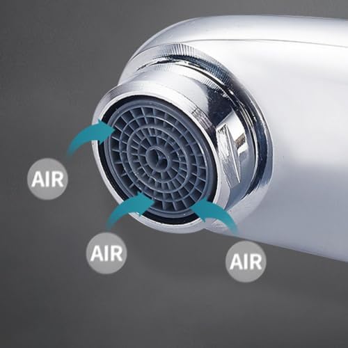 Grifo de lavabo duradero que soluciona problemas de goteo en baños 7