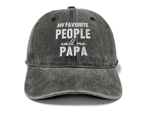 GDIQ Papa Grandpa Grandfather Gifts My Favorite People Called Me Papa Hat