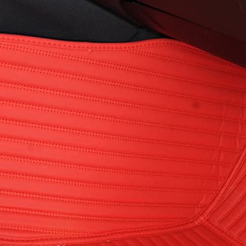 Tapis de sol de voiture personnalisés en cuir pour Peugeot 3008 Habitacle Luxe 2013-2019