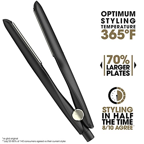 Ghd Max Styler ― 2" Flat Iron Hair Straightener, Professional Wide Ceramic Plates Hair Styling Tool For Long, Thick, And Curly Hair ― Black #TOP7