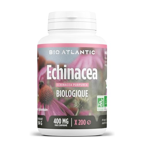 Echinacea racine Bio - Echinacea purpurea - 400 mg - 200 Comprimés