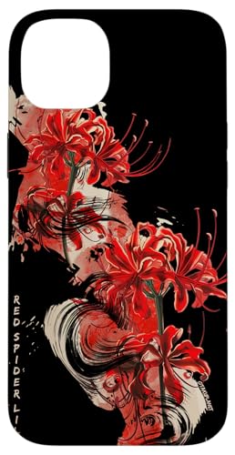 Retro Spinnenlilie in Japan Soft Grunge Pastell Goth Ästhetik Hülle für iPhone 14 Plus
