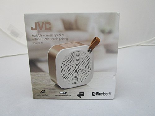 JVC Enceinte Bluetooth portable sans fil – Champagne Gold
