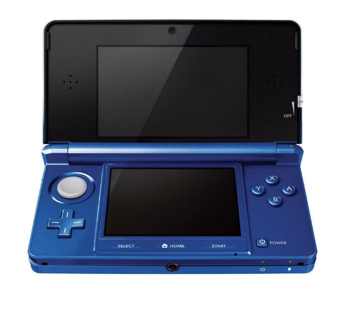 Image of XEOLAX 3DS Handheld Game Console - Includes Charger, Memory card and Stylus Region Free (Cobalt Blue)
