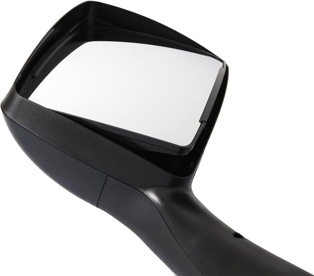 SEPEY Hood Mirror for KENWORTH T680, Passenger Side Black Hood Mirror Assembly for KENWORTH T680, PETERBILT 579/587, Right