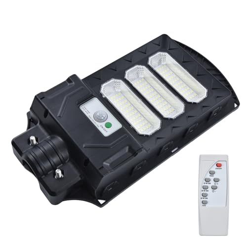 Luz de calle solar de 300W con sensor EMUKOEP para iluminación exterior