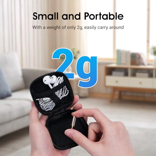 VENTION Audio-Adapter, 3,5 mm Buchse auf 2,5 mm Stecker, Premiumqualität, Kopfhörer, Headset, 2,5 mm auf 3,5 mm 3-Ring-Buchse, Stereo oder Mono (2 Stück) (3,5 mm Buchse auf 2,5 mm Stecker.)