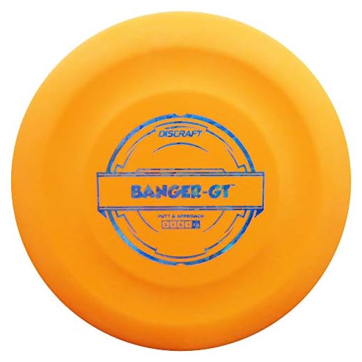 Discraft Putter Line Banger GT Putt and Approach Golf Disc [Colors May Vary] - 173-174g