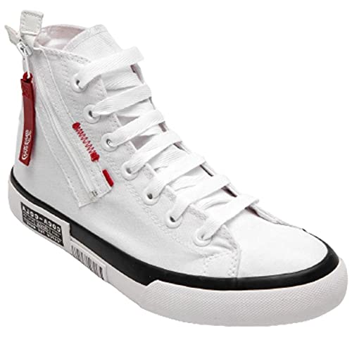 Tênis Coca-Cola Shoes, Atlanta Wave Zipper, Feminino, Branco, 37