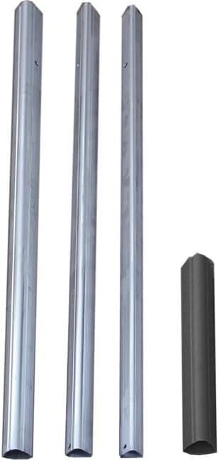 Miniatura 5 de S&K - Poste telescópico para casa Martin con toma de tierra, 15 pies