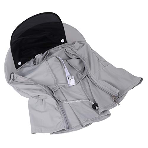 ARTIBETTER Chapéu de Sol de Aba Com Protetor Facial Ajustável Polaina para O Rosto Lenço Bandana Pro