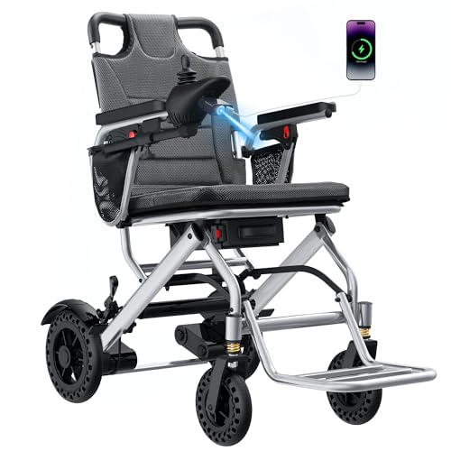 33 lbs Ultra-Lightweight Electric Wheelchair