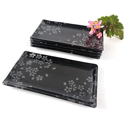 Ovaler Sushi-Teller aus japanischem Kunststoff #5092 Cover