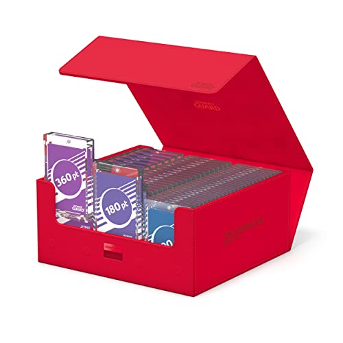 Image of Ultimate Guard Treasurehive 90+ Red