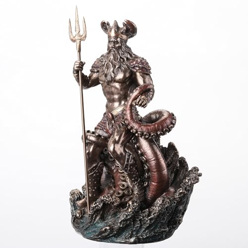 Figura Decorativa Oceanus Titan de Agua 8.88 pulg miniatura 2
